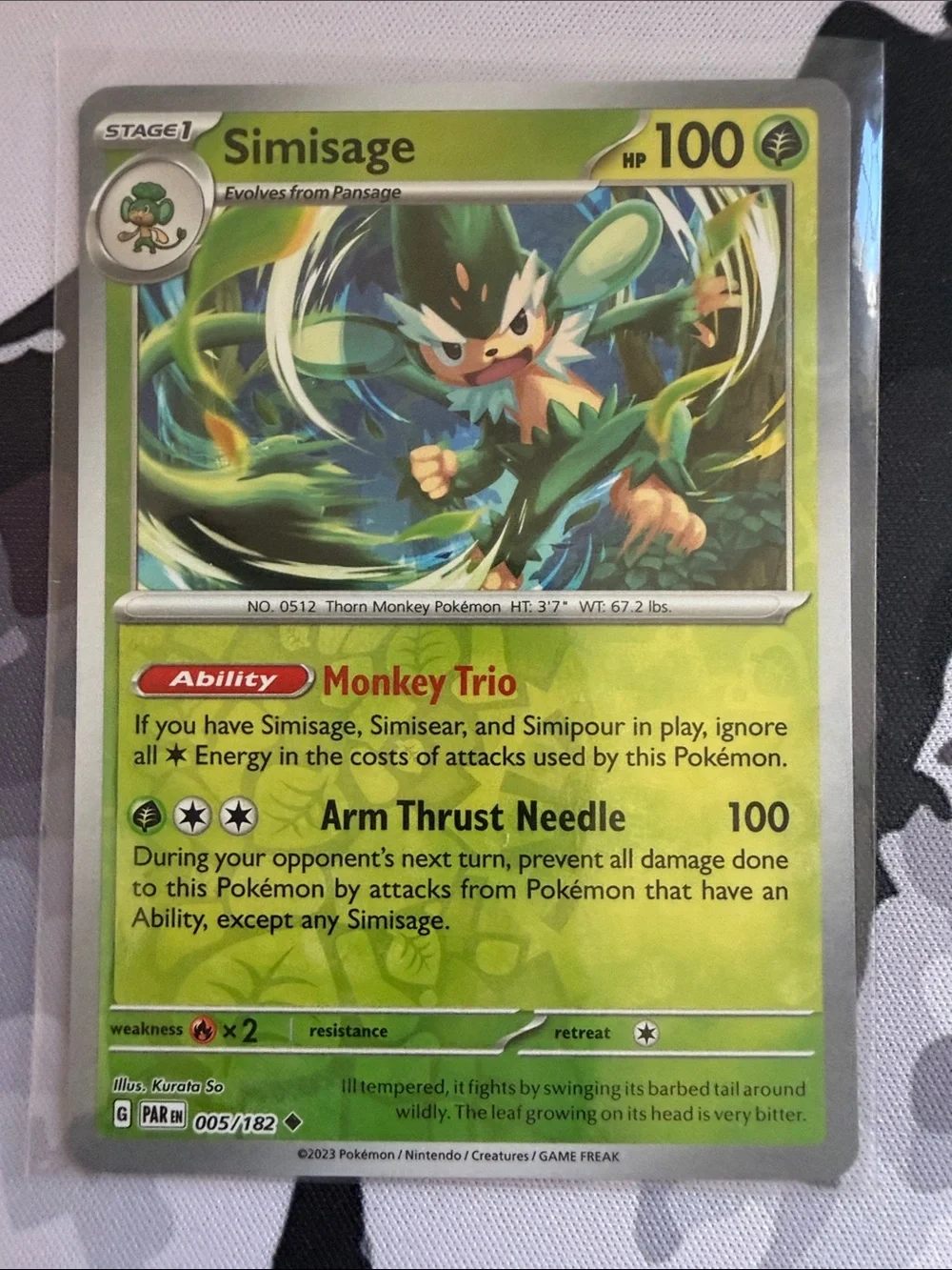 Elemental Monkey Pokémon Lot | 7 Cards | Reverse Holo | Pokémon TCG ✨5/$25✨